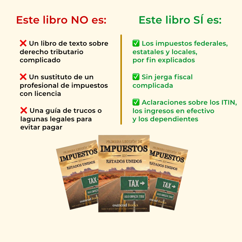 Primera Lección de Impuestos en Estados Unidos